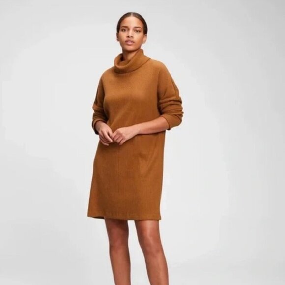 GAP Women's Brown Sweater dress oversized XS - Picture 1 of 4